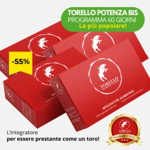 Integratore Torello<br>Potenza Bis - 4x2<br>+ 10% extra sconto